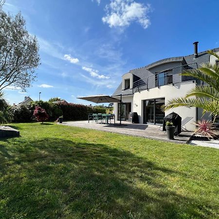 Villa Des Roseaux Benodet Bagian luar foto