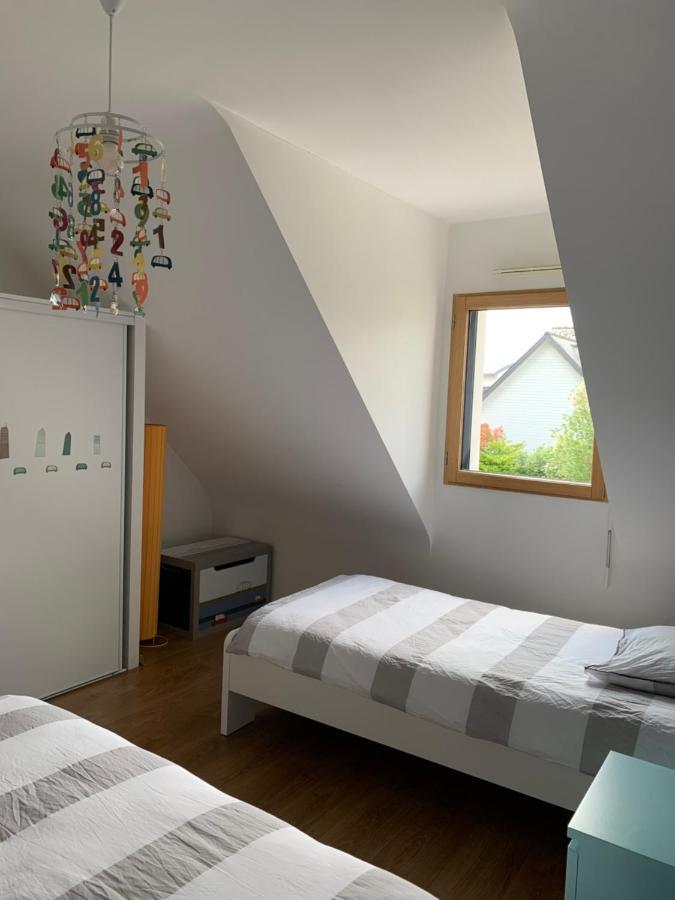 Villa Des Roseaux Benodet Bagian luar foto